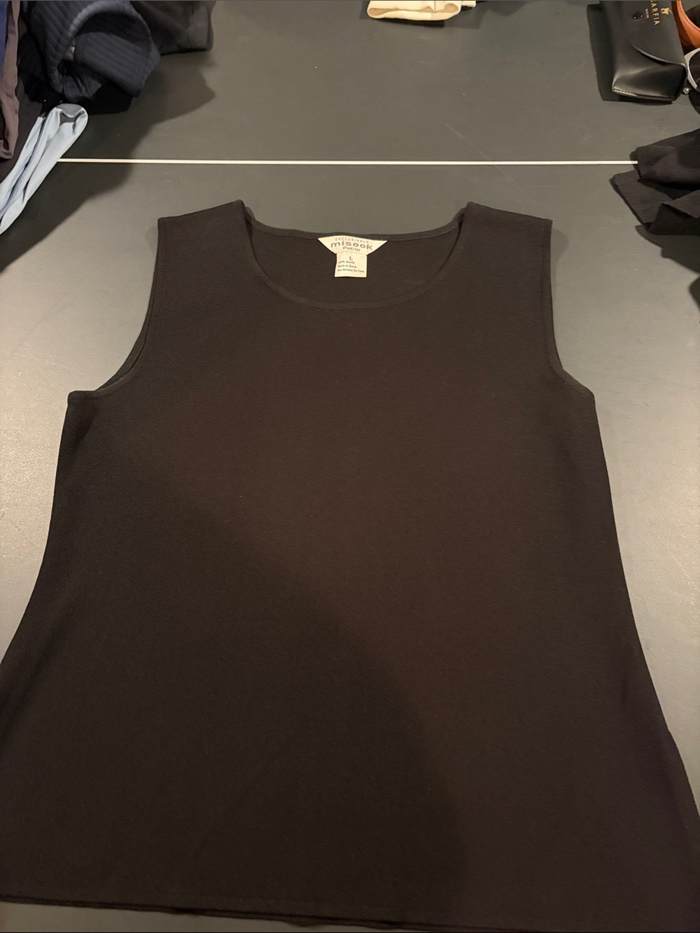Misook petite large tank